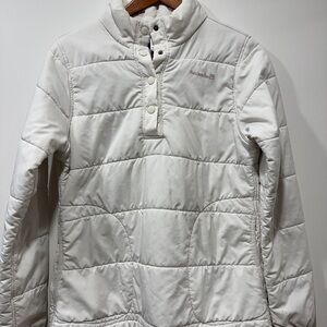 Avalanche Ivory Quilted Pullover